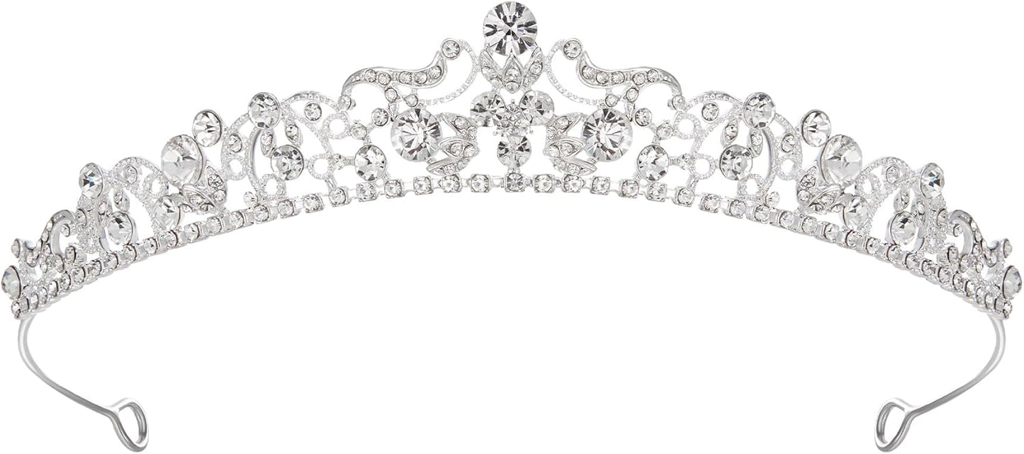 Radiant Austrian Crystal Princess Crown