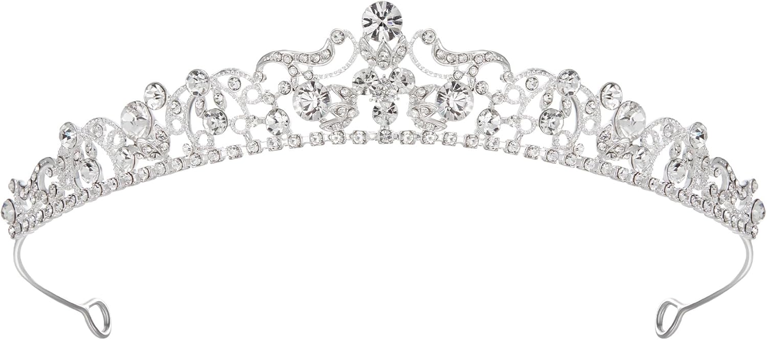 Radiant Austrian Crystal Princess Crown