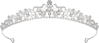 Radiant Austrian Crystal Princess Crown