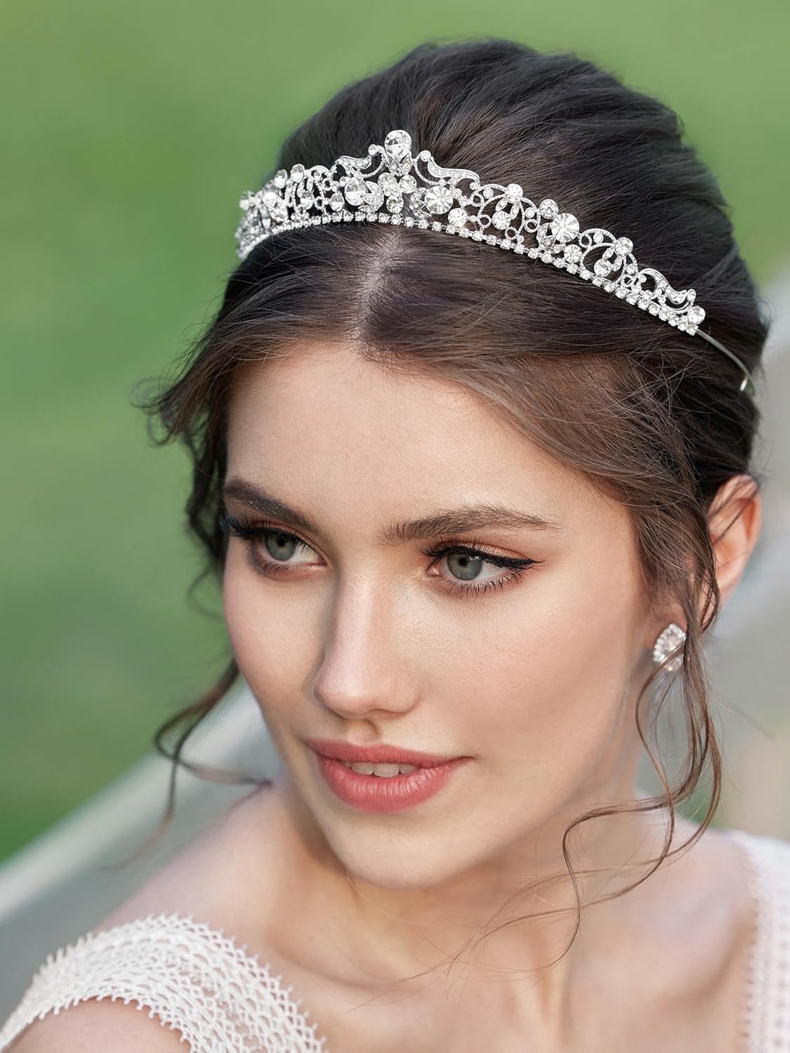 Radiant Austrian Crystal Princess Crown