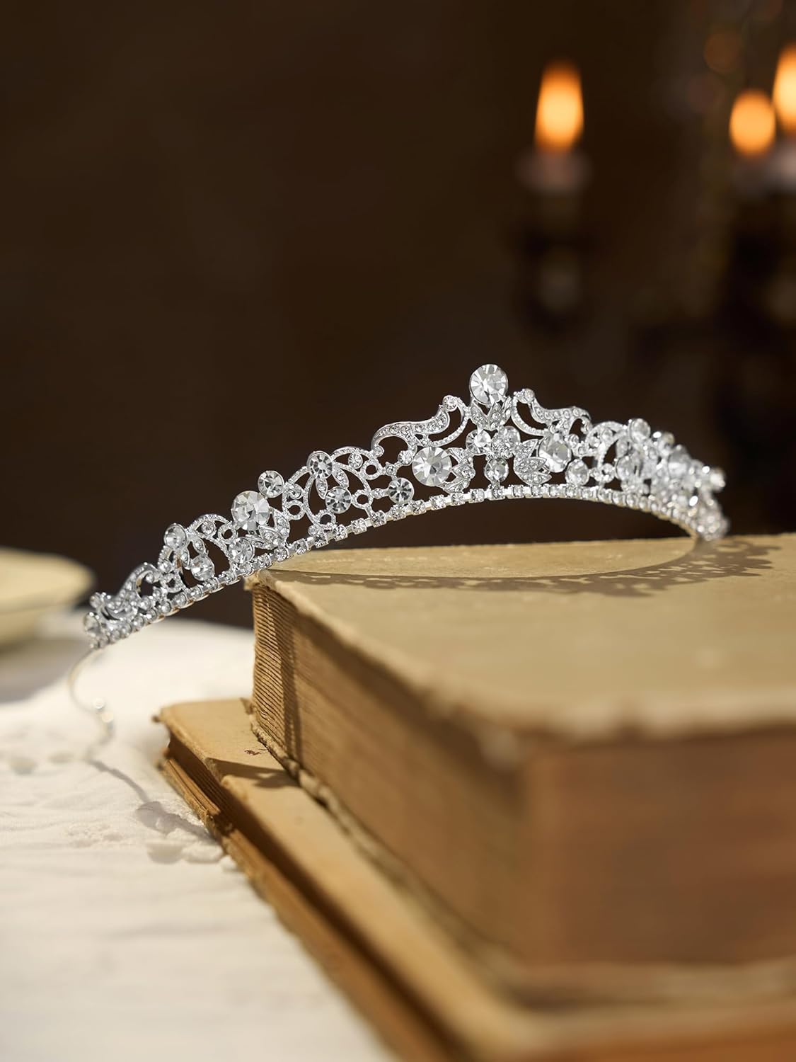 Radiant Austrian Crystal Princess Crown