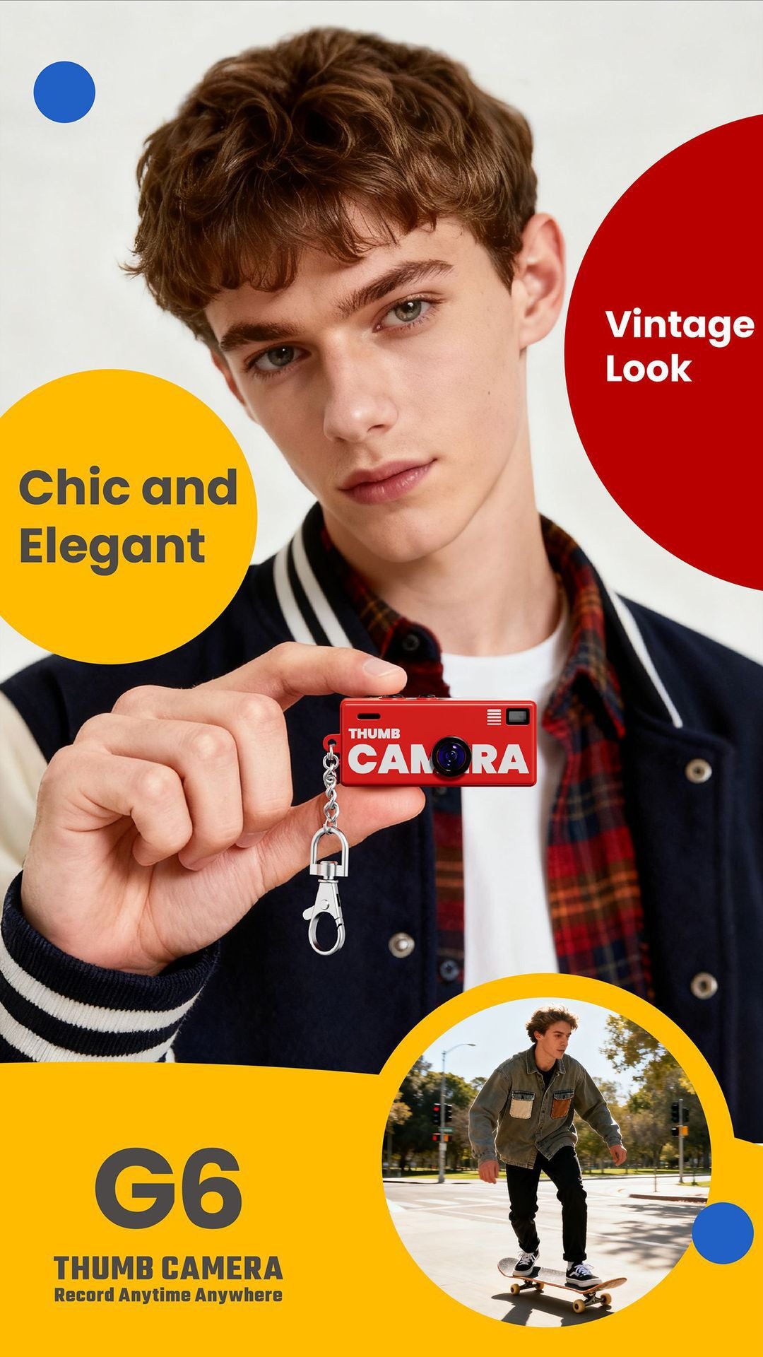 Mini Keychain Camera