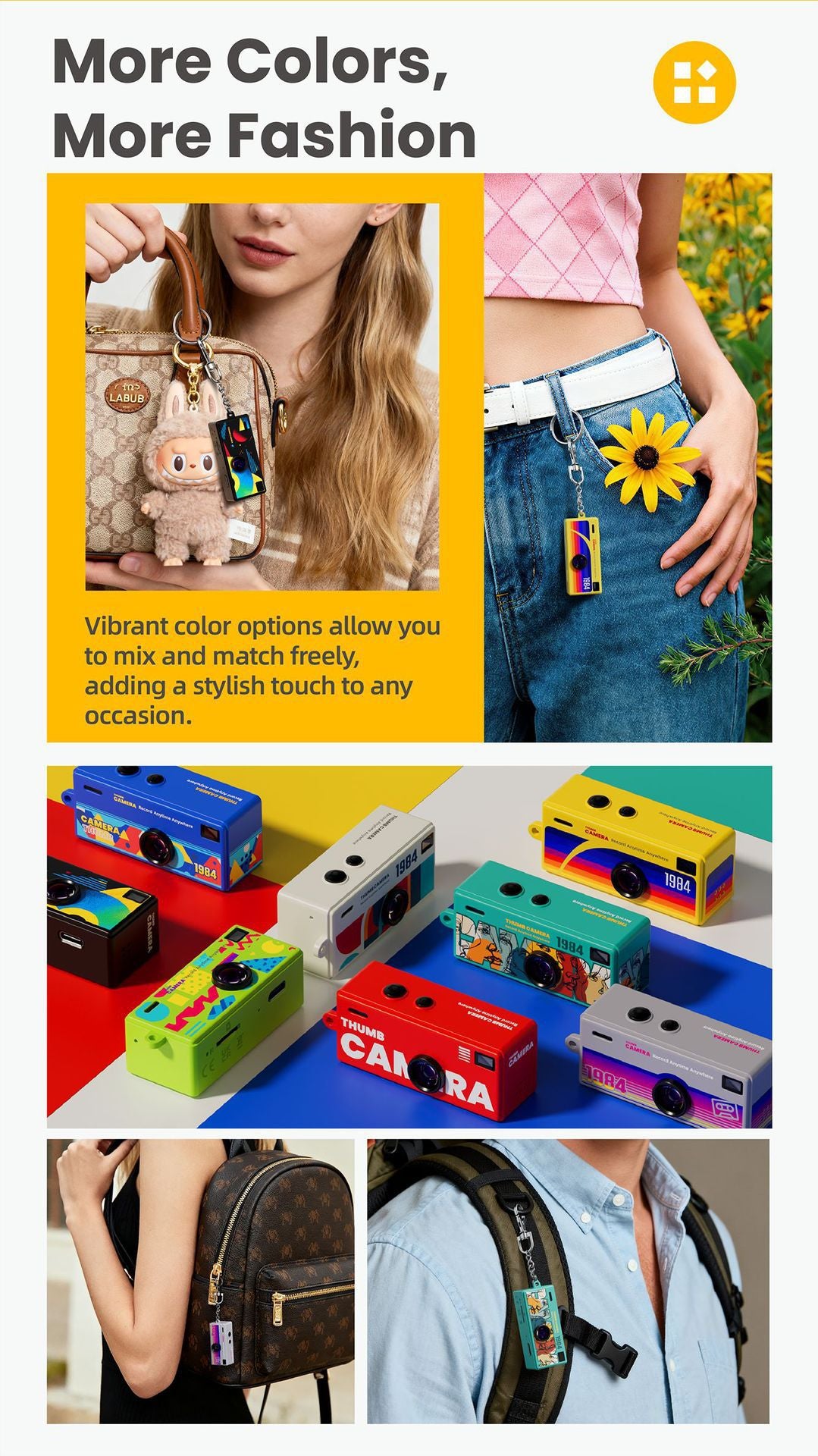 Mini Keychain Camera