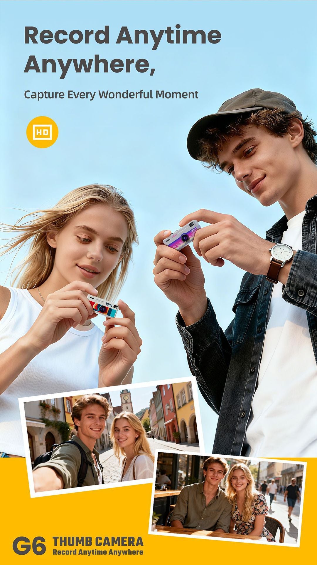 Mini Keychain Camera